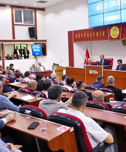 Büyükşehir Meclisi şehrin yeni yatırımları için toplanıyor