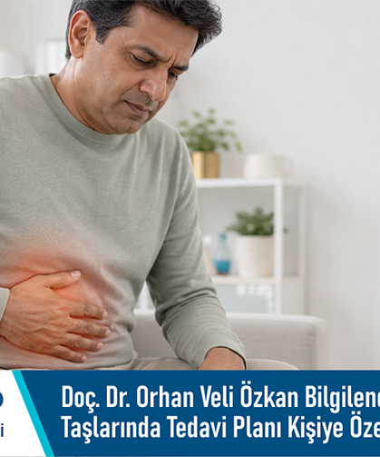 Doç. Dr. Orhan Veli Özkan bilgilendiriyor: Safra kesesi taşlarında tedavi planı kişiye özel belirlenir
