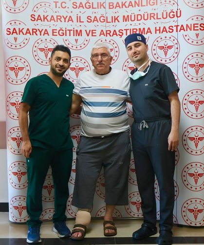SEAH’da mikrocerrahiyle bacağı amputasyondan kurtarıldı