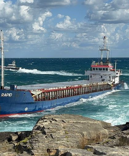 Karaya oturan "Rapid" gemisine alıcı çıkmadı