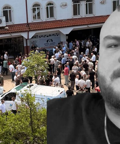 Kaza kurbanı 25 yaşındaki genç son yolculuğuna uğurlandı
