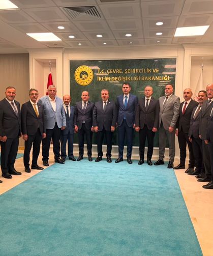 Başkan Dinç'ten Bakan Kurum'a ziyaret