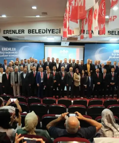 MHP Erenler İlçe kongresi yapıldı: Mustafa Tamer güven tazeledi