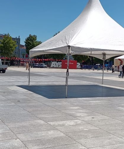 Demokrasi Meydanı'nda 15 Temmuz hazırlıkları tamam