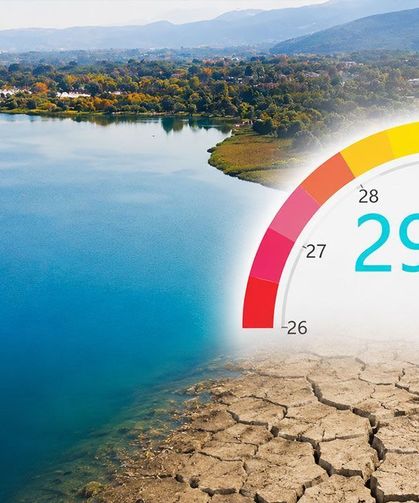 Sapanca Gölü'nde su seviyesi yeniden kritik eşiğin altına indi