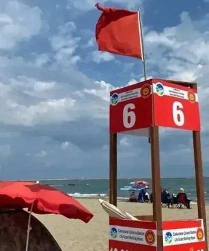 Sakarya sahillerinde denize girişler yasaklandı