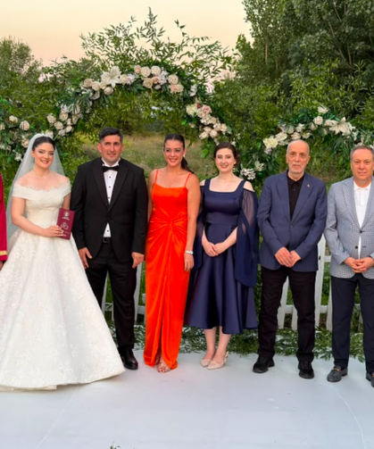 Akın Erden ve Dinur Beygiret dünyaevine girdi
