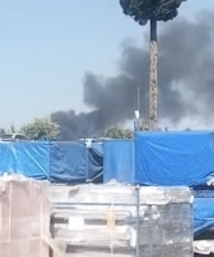 Erenler'den yine siyah dumanlar yükseldi