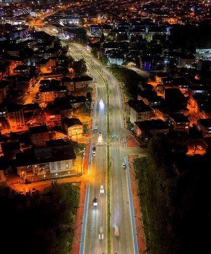 Alparslan Türkeş Caddesi modern ve estetik bir görünüme kavuştu
