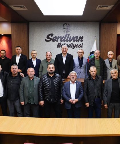 Başkan Osman Çelik haftaya muhtarlarla istişare ile başladı