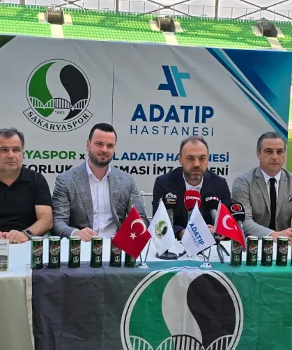 Sakaryaspor'un sağlık sponsoru Özel Adatıp Hastanesi oldu