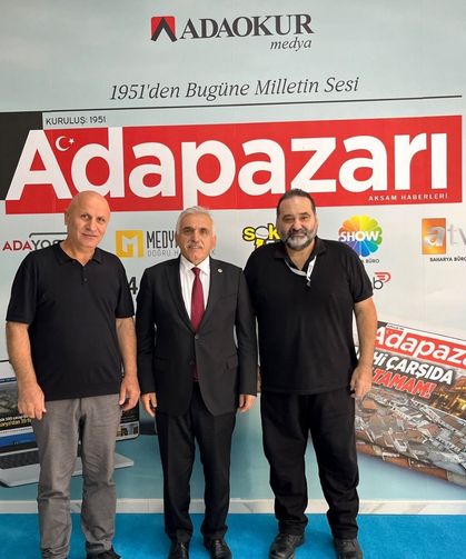 Ali İnci'den HALK54 ve Adapazarı Gazetesi'ne ziyaret