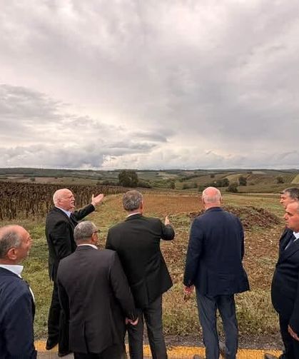 TZOB Başkanı Şemsi Bayraktar Kaynarca'da endüstrü bölgesi ilan edilen tarım alanlarını inceledi