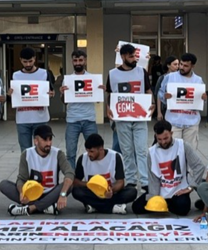 İşçilerden Gar Meydanı'nda eylem