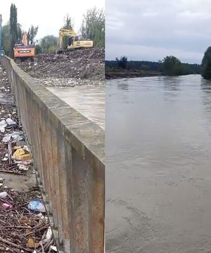 Mudurnu Deresi'nde yağış sonrası son durum