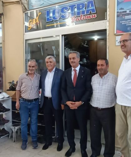 Başkan Alemdar gar esnafı ve vatandaşlarla buluştu
