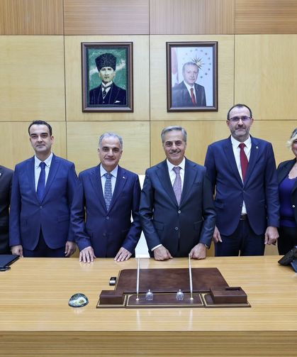 Başkan Alemdar, SAÜ Rektörü Hamza Al'ı ağırladı