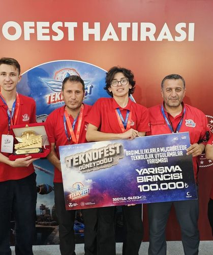 Sakarya’dan TEKNOFEST’te bir Türkiye birinciliği daha