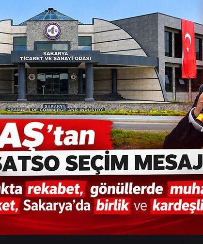 MHP İl Başkanı Oğuz Alkaş’tan SATSO seçimleri öncesi birlik ve kardeşlik mesajı