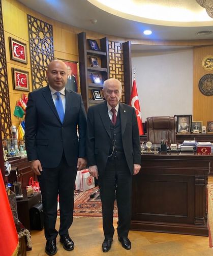MHP İl Başkanı Alkaş, Bahçeli ile Sakarya gündemini görüştü