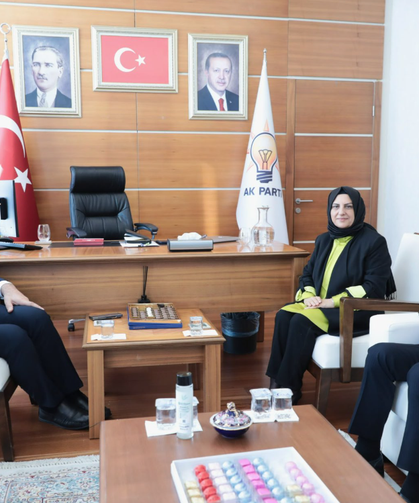 Ali İhsan Yavuz ve Rektör Al'dan Hülya Terzioğlu'na hayırlı olsun ziyareti
