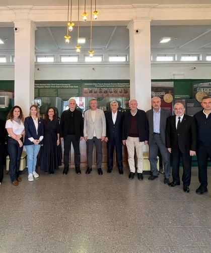 Başkan Işıksu, Türk-İş Başkanı Ergün Atalay'ı Adapazarı Ticaret Müzesi'nde ağırladı