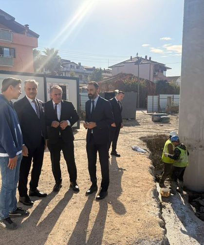 Başkan Alemdar ve Karakullukçu 3 projeyi yerinde inceledi