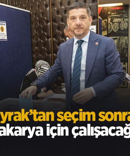 Behlül Bayrak’tan seçim sonrası mesaj: Sakarya için çalışacağız