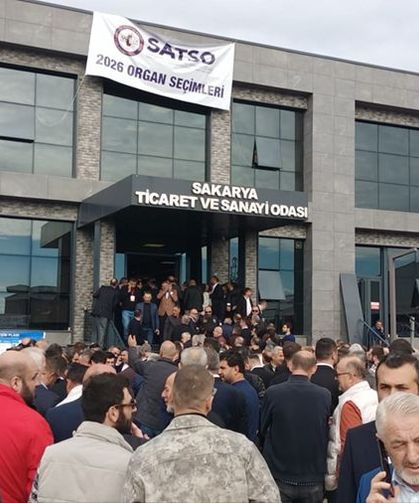 SATSO seçimlerinde sandığa yoğun ilgi var!