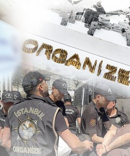 14 ilde organize suç örgütlerine operasyon
