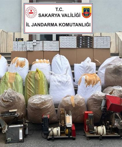 Serdivan’da kaçakçılık operasyonu: 1 ton 140 kilo tütün ele geçirildi