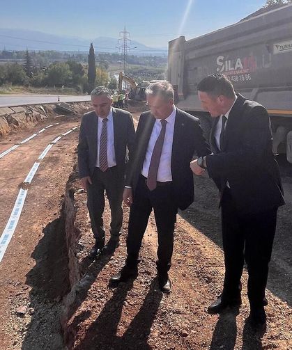 Ballıkaya Barajı İsale Hattında çalışmalar sürüyor