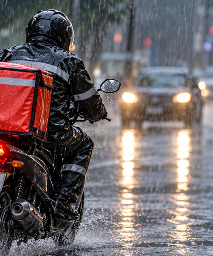Komşuda motosiklet ve motokuryelere trafik yasağı