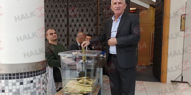 SATSO başkanlık seçiminde Mehmet Çatalbaş oyunu kullandı