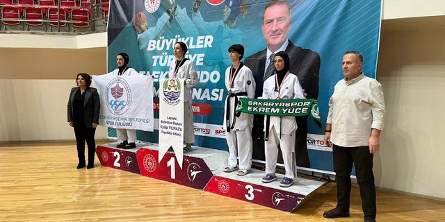 Büyükşehirli sporcu Taekwondo’do Türkiye üçüncüsü oldu