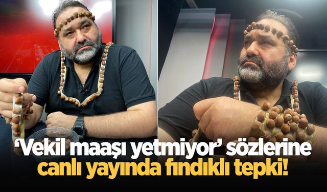 ‘Vekil maaşı yetmiyor’ sözlerine canlı yayında fındıklı tepki!