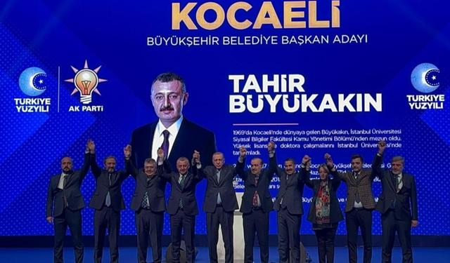 Kocaeli'de AK Parti'nin Büyükşehir adayı Büyükakın 