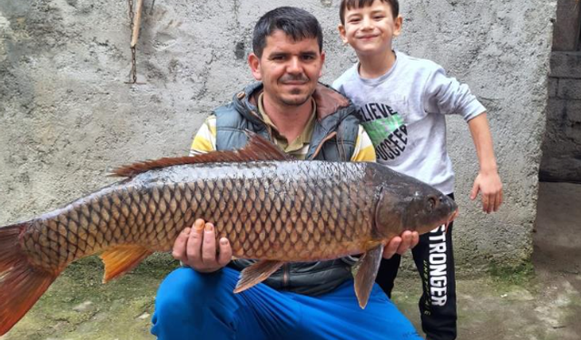 25 kiloluk balık yakaladı