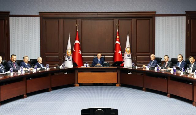 Cumhurbaşkanı Erdoğan AK Parti MYK’yı topluyor!