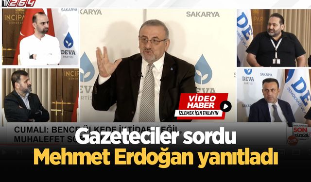 Gazeteciler sordu Mehmet Erdoğan yanıtladı