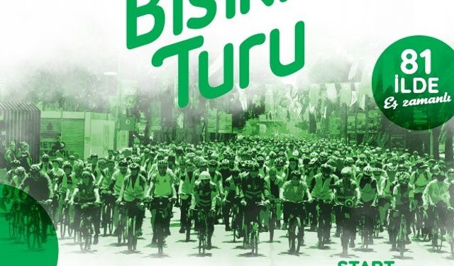 11. Yeşilay Bisiklet Turu 5 Mayıs Pazar günü düzenleniyor
