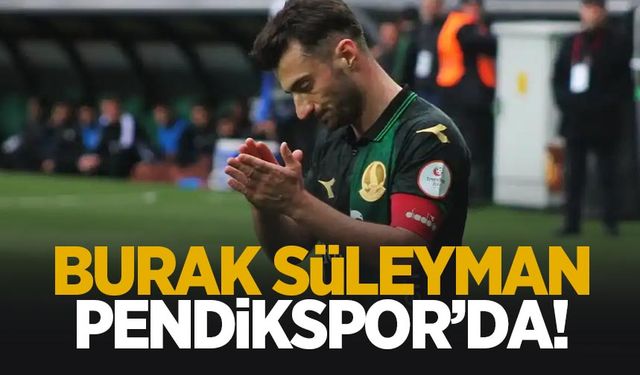 Pendikspor Burak Süleyman'ı renklerine kattı