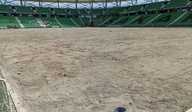 Sakarya Atatürk Stadyumu'nda son durum!