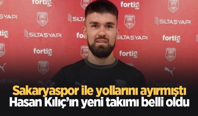 İşte Hasan Kılıç'ın yeni takımı