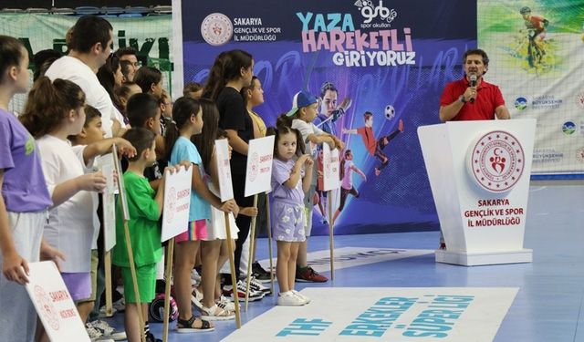 Sakarya'da GSB Spor Okulları açılış töreni gerçekleştirildi