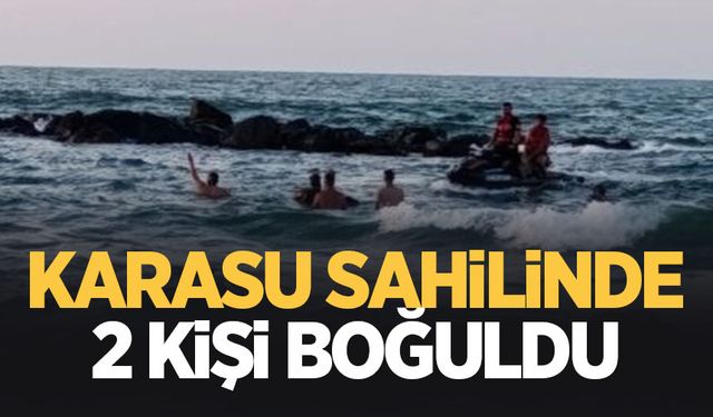 Karasu'da 2 kişi boğuldu