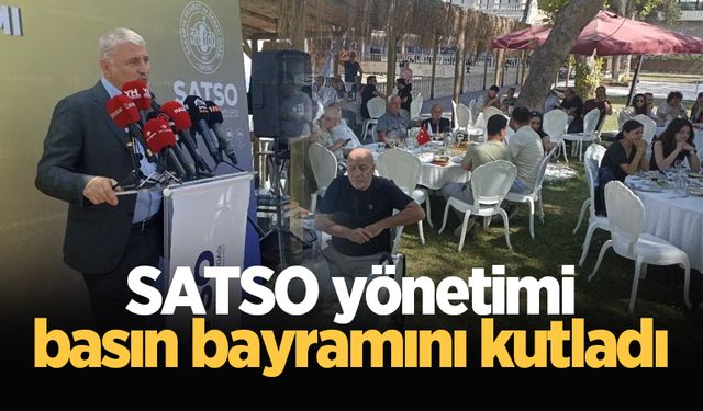 SATSO yönetimi basın bayramını kutladı