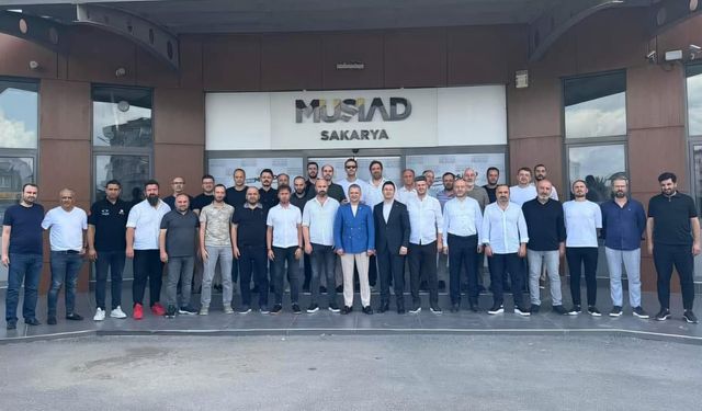 Sakarya Girişimci İş Adamları Vakfı ve MÜSİAD Sakarya'nın verimli görüşmesi