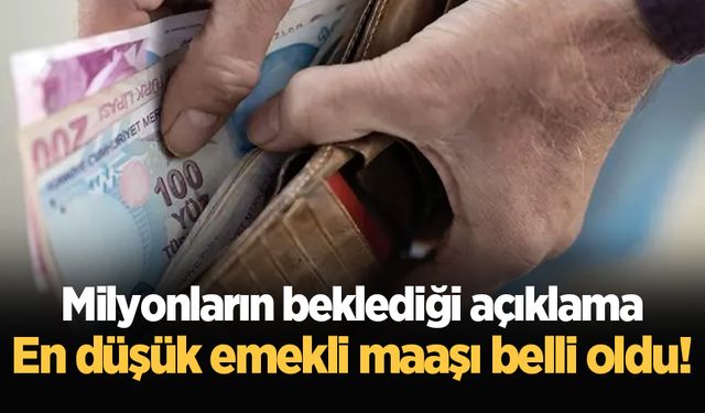 AK Parti Grup Başkanı Güler açıkladı: En düşük emekli maaşı belli oldu!
