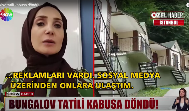 Bungalov tatili yapmak isterken dolandırıldı